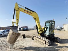 2006 Yanmar VIO75 A crawler excavator, side view