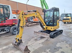 2022 Caterpillar 302.7 mini excavator, front three-quarter view 2022 Caterpillar 302.7 mini excavator, front three-quarter view
