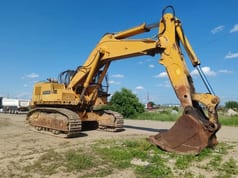 1988 Liebherr 984 crawler excavator side view