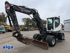 2014 Terex TW 110 wheel excavator, front three-quarter view 2014 Terex TW 110 wheel excavator, front three-quarter view