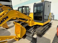 2020 Komatsu PC56-7 mini excavator, side view
