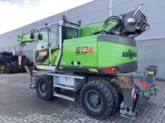 2023 Sennebogen 613E-M material handler, rear three-quarter view