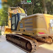 2022 Caterpillar 333 crawler excavator, rear three-quarter view 2022 Caterpillar 333 crawler excavator, rear three-quarter view