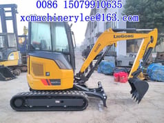 2025 LiuGong 9027F mini excavator, side view 2025 LiuGong 9027F mini excavator, side view