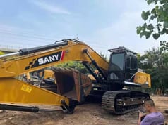 2025 Sany SY356H excavator side profile view