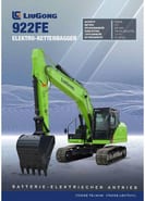 2025 LiuGong 922FE crawler excavator side view 2025 LiuGong 922FE crawler excavator side view