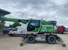 2018 Sennebogen 613E mobile crane, side view