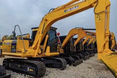 2024 Komatsu PC110 crawler excavator, side view 2024 Komatsu PC110 crawler excavator, side view