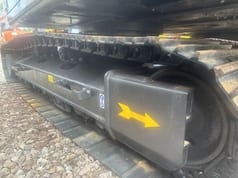 2024 Volvo EC210 crawler excavator undercarriage view