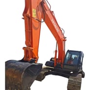 2021 Hitachi ZX160 crawler excavator, front three-quarter view 2021 Hitachi ZX160 crawler excavator, front three-quarter view