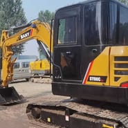 2020 Sany SY60C Pro mini excavator, side view 2020 Sany SY60C Pro mini excavator, side view