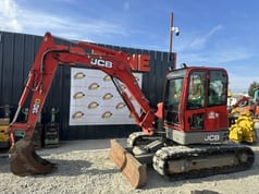 2019 JCB 85Z-1 crawler excavator, side view