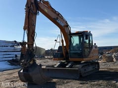 2011 Case CX130B excavator, side view 2011 Case CX130B excavator, side view