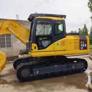 2022 Komatsu PC160 LC crawler excavator side view 2022 Komatsu PC160 LC crawler excavator side view
