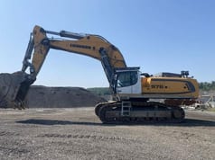 2018 Liebherr R 976 HD crawler excavator, side view