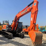 2019 Hitachi ZX200-3 crawler excavator, side view