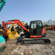 2024 Kubota KX183-3 mini excavator, side view