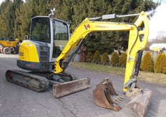 2018 Wacker Neuson EZ36 mini excavator, side view 2018 Wacker Neuson EZ36 mini excavator, side view