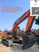 2026 Doosan DX225LC crawler excavator, side view