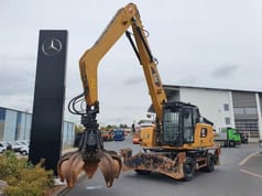 2018 Caterpillar MH3024 material handler, side view 2018 Caterpillar MH3024 material handler, side view