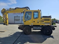 2007 Liebherr A900C ZW wheel excavator side view 2007 Liebherr A900C ZW wheel excavator side view