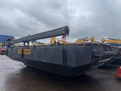 2026 Caterpillar 330 Amphibious Excavator pontoon undercarriage