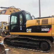 2024 Caterpillar 320D2L crawler excavator, side profile view
