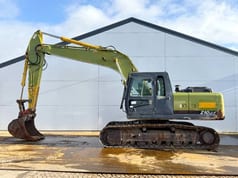 2007 Hyundai R210LC-7 crawler excavator, side profile view