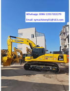 2022 Komatsu PC350 crawler excavator, side view 2022 Komatsu PC350 crawler excavator, side view