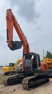 2024 Hitachi Zaxis 210 crawler excavator, front three-quarter view