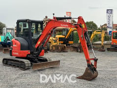 2018 Kubota U36-4 mini excavator, side view 2018 Kubota U36-4 mini excavator, side view