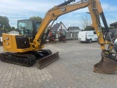 2021 Caterpillar 306CR mini excavator, side view 2021 Caterpillar 306CR mini excavator, side view
