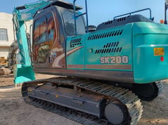 2024 Kobelco SK200 crawler excavator side view