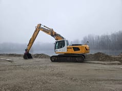 2010 Liebherr R916 LC Litronic crawler excavator, side view