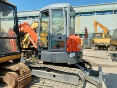 2016 Hitachi ZX40U crawler excavator, side profile view