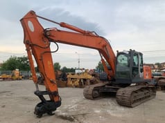 2007 Hitachi ZX180LC-3 crawler excavator, side profile view