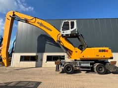 2015 Sennebogen 835E material handler, side profile view