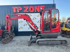 2015 Wacker Neuson EZ38 mini excavator, side view