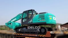 2026 Kobelco SK220XDLC-10 crawler excavator, side view 2026 Kobelco SK220XDLC-10 crawler excavator, side view