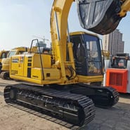 2023 Komatsu PC120 crawler excavator, side view 2023 Komatsu PC120 crawler excavator, side view