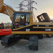 2015 Caterpillar 320BL crawler excavator side view