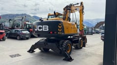 2019 JCB JS175W wheel excavator rear view