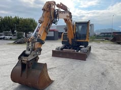 2019 Hyundai R80-9A crawler excavator, front three-quarter view 2019 Hyundai R80-9A crawler excavator, front three-quarter view