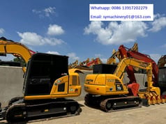 2025 Komatsu PC70 mini excavator side view