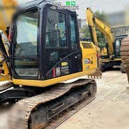 2023 Caterpillar 313GC crawler excavator, side view
