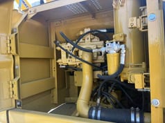 2019 Caterpillar 320BL crawler excavator hydraulic pump compartment view