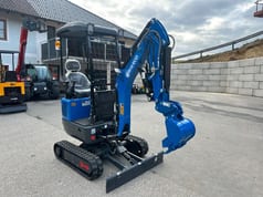 2026 Rippa R10 ECO mini excavator, side view 2026 Rippa R10 ECO mini excavator, side view