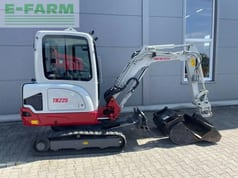 2022 Takeuchi TB225 V4 mini excavator, side view