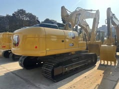 2026 Caterpillar 323GX crawler excavator rear three-quarter view 2026 Caterpillar 323GX crawler excavator rear three-quarter view