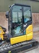 2019 Kobelco SK55RX-6 excavator cab view